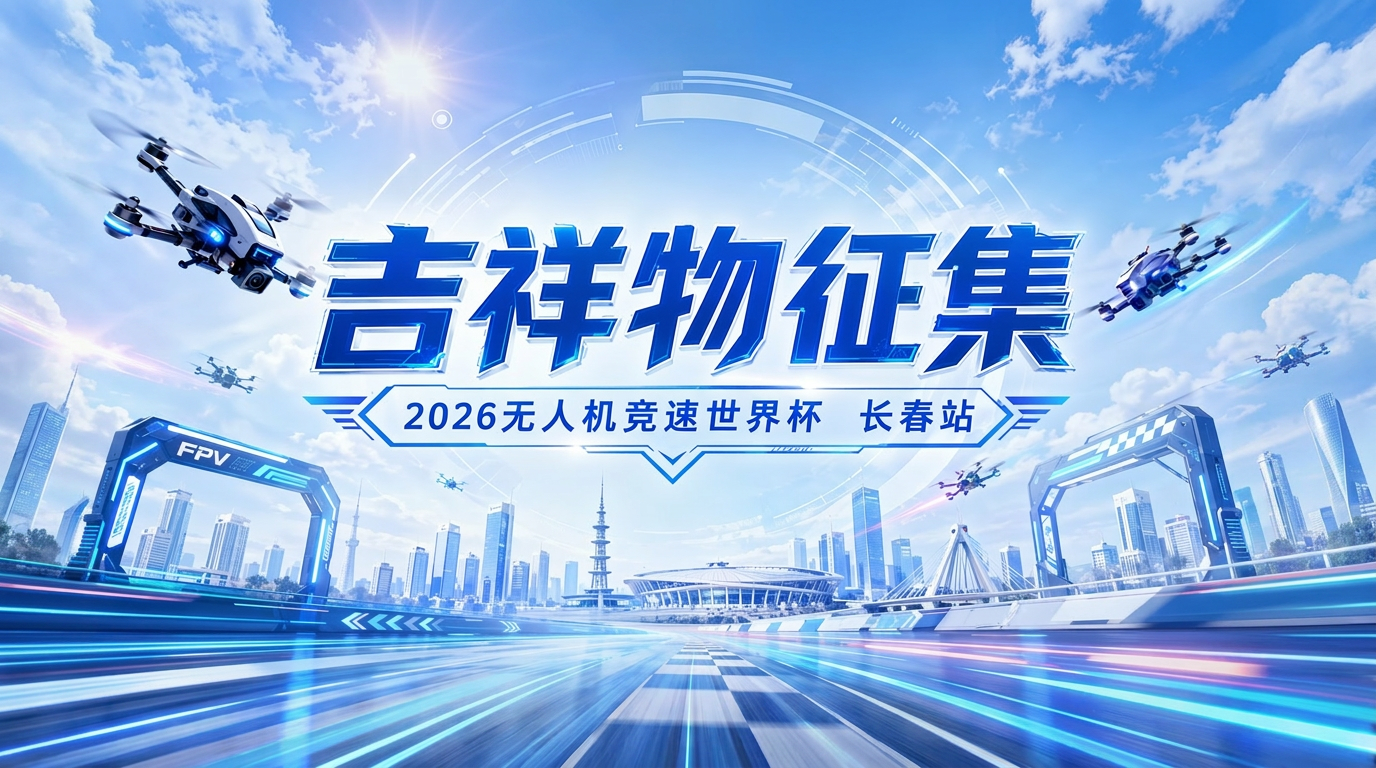 2026无人机竞速世界杯（中国长春站）吉祥物及赛事IP周边文创设计征集公告